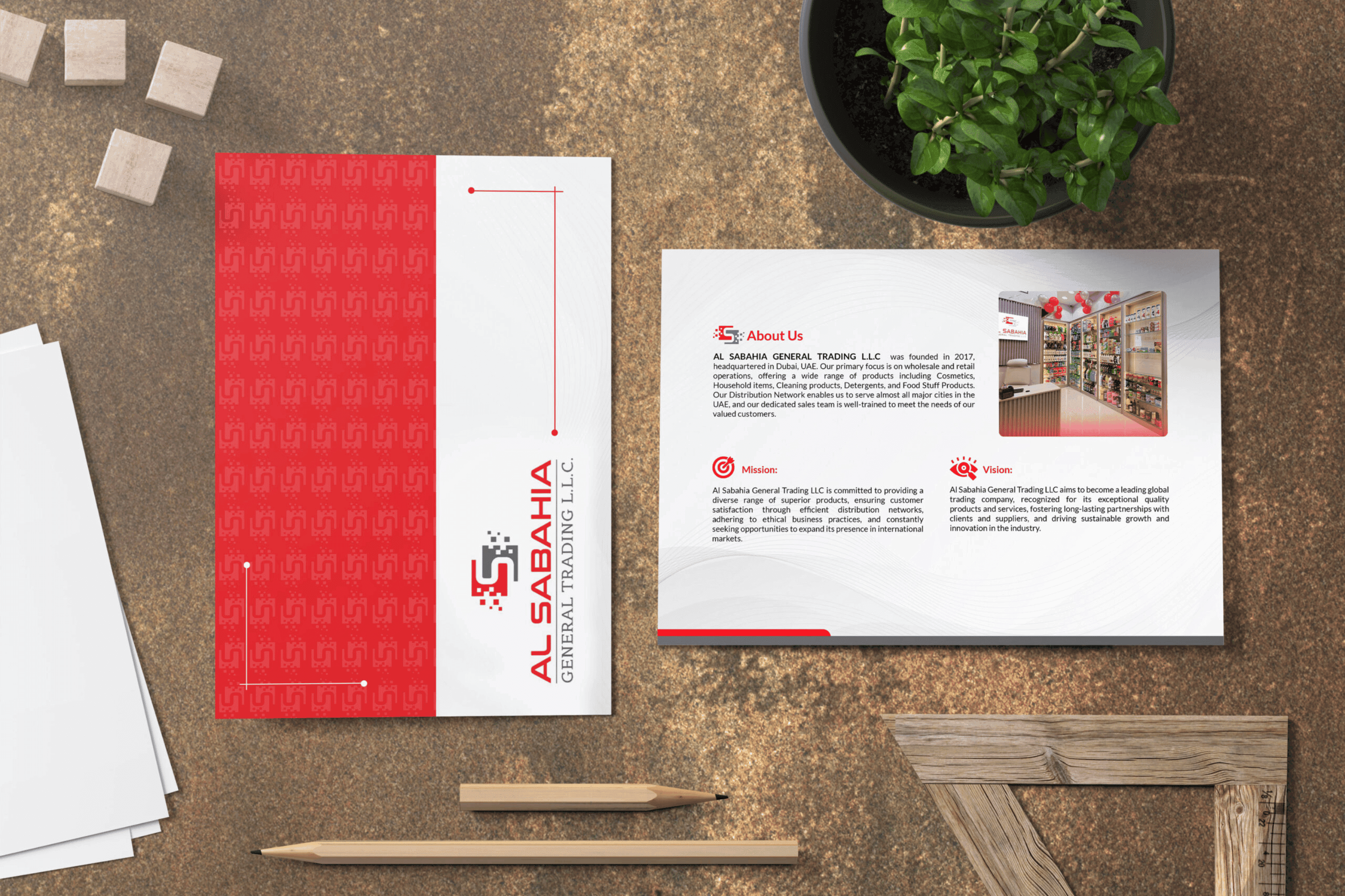 Al Sabahia Brochure Design